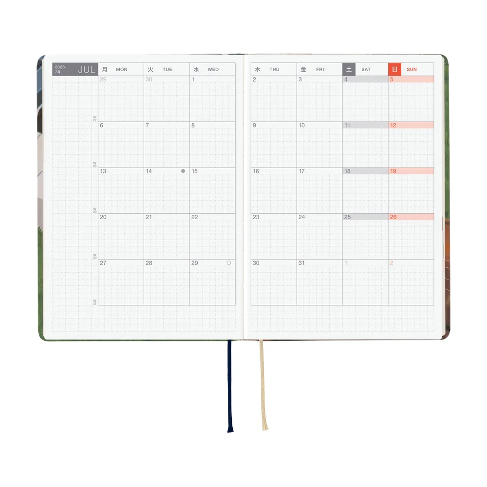 Hobonichi Techo 2026 HON - A6 Hiroko Kubota: Waiting on the Chord
