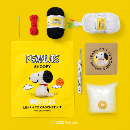 The Woobles - Crochet Kit - Peanuts