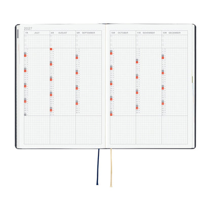 Hobonichi - Techo HON 2027 - A5 Slash (Navy)
