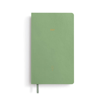 Leuchtturm1917 - Quarterly Daily Planner - Shades of Green A6 Dotted