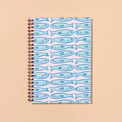 And Here We Are Spiral Notebook