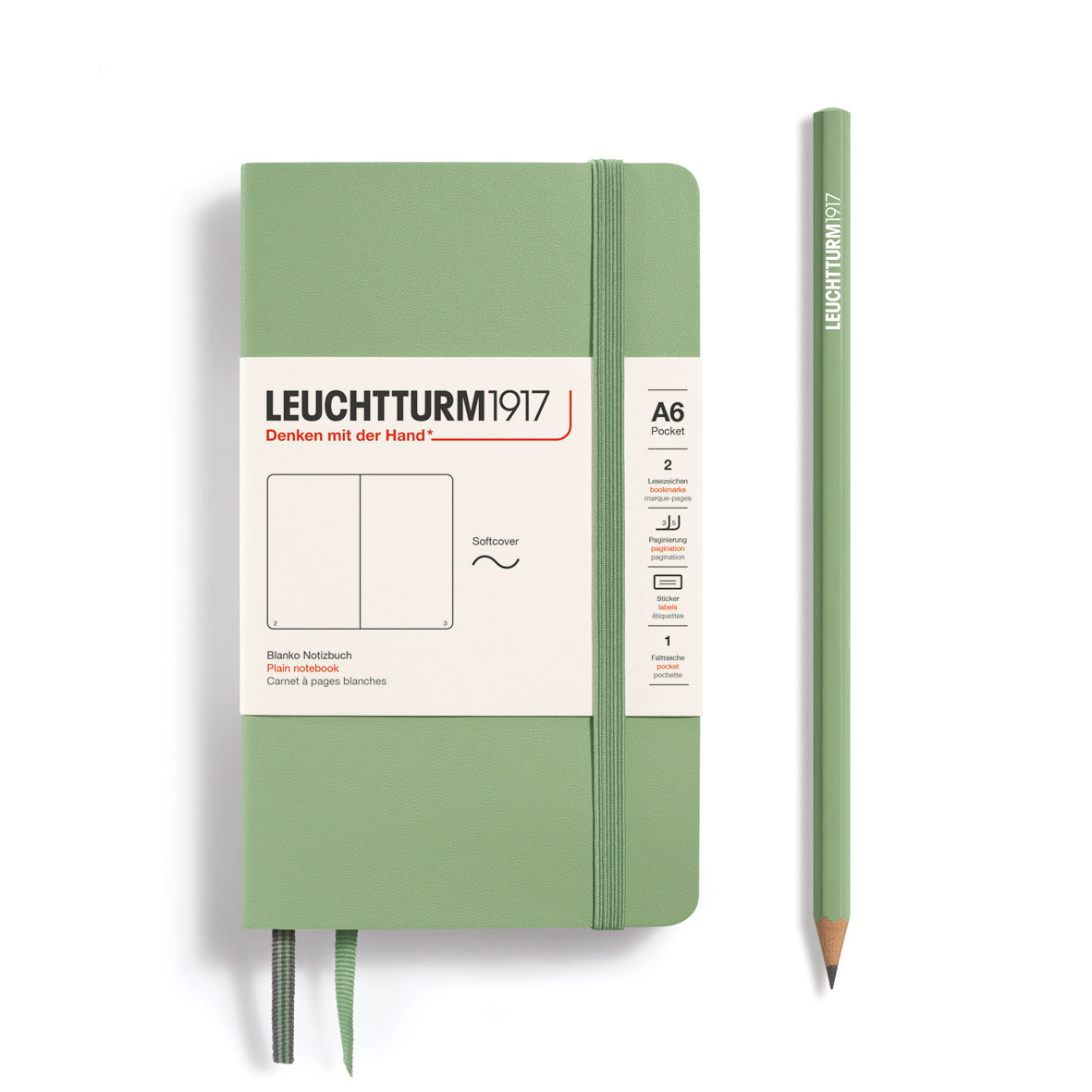 Leuchtturm1917 - A6 Pocket Blank Notebook