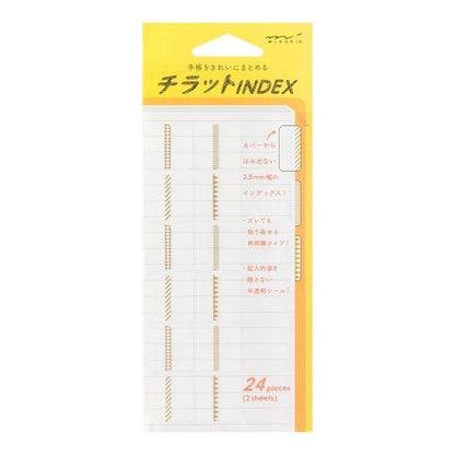 Midori - Chiratto Index Tab - Gold