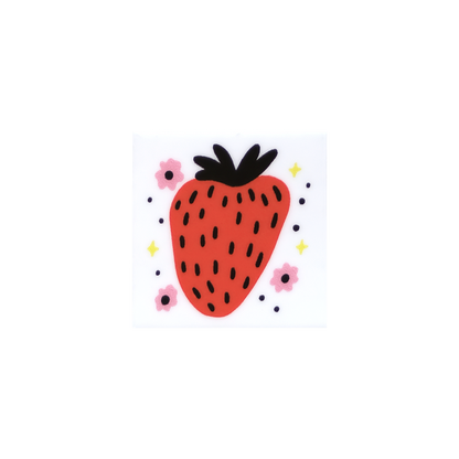 Mini Strawberry Sticker