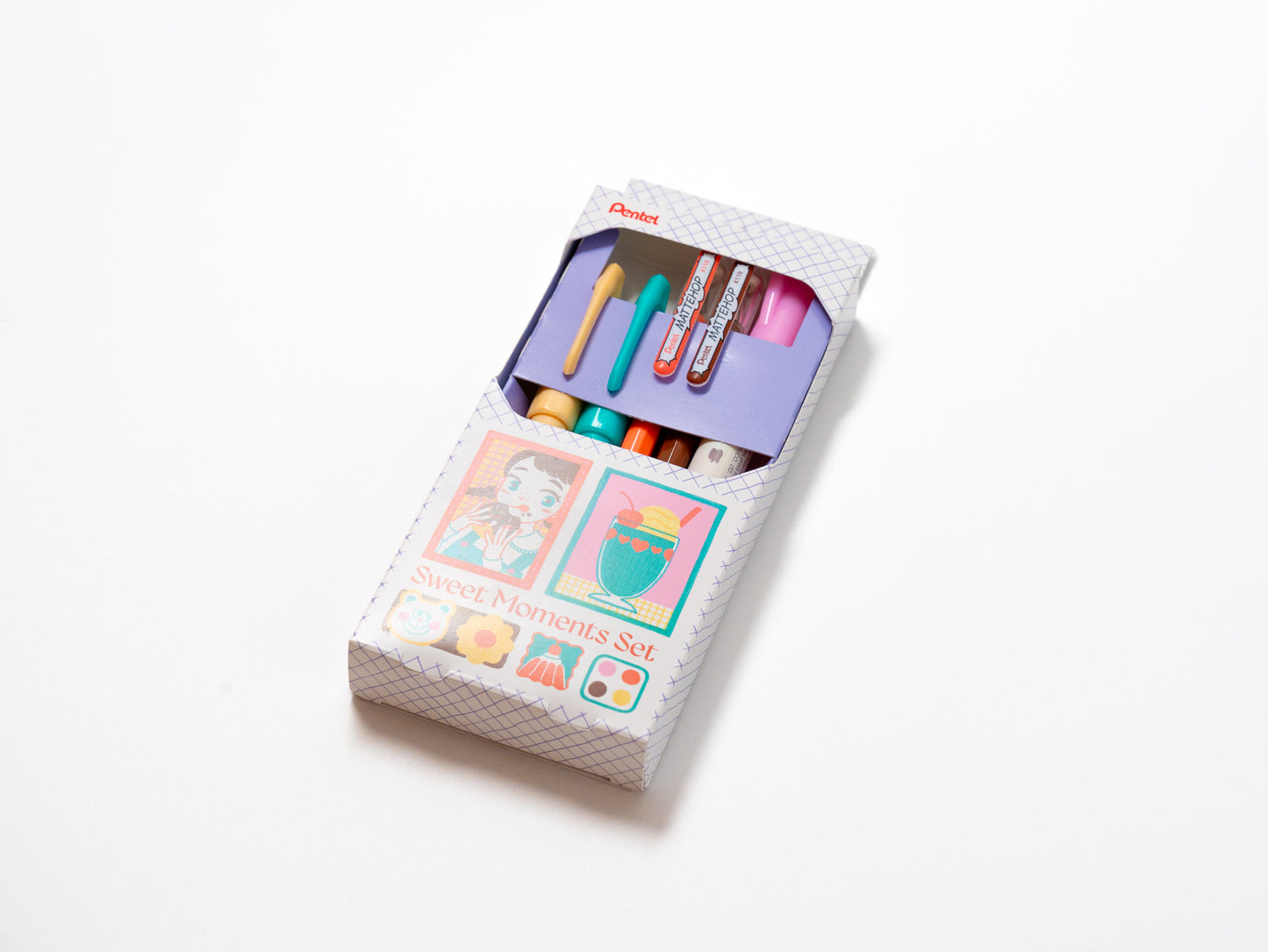 Pentel - Mattehop and Brush Pen Set *Limited*