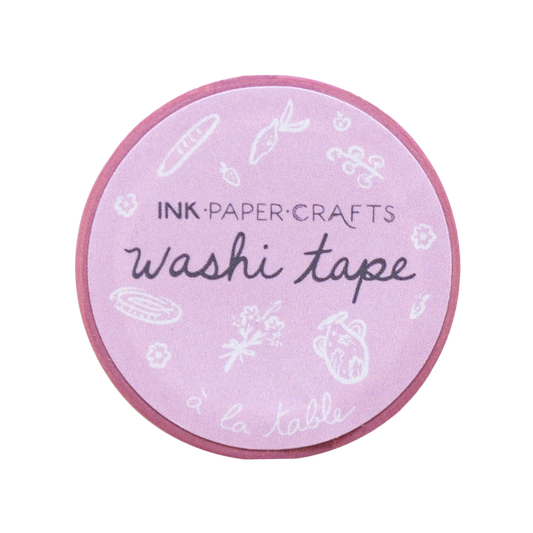 A La Table Pink Washi Tape