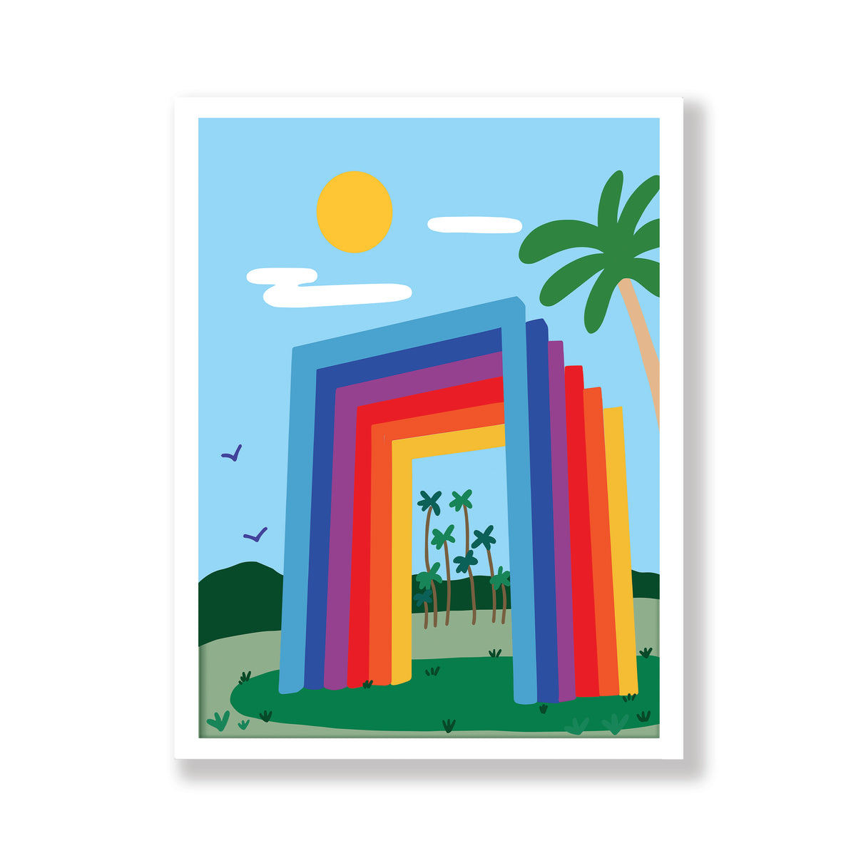 Rainbow Arches Print