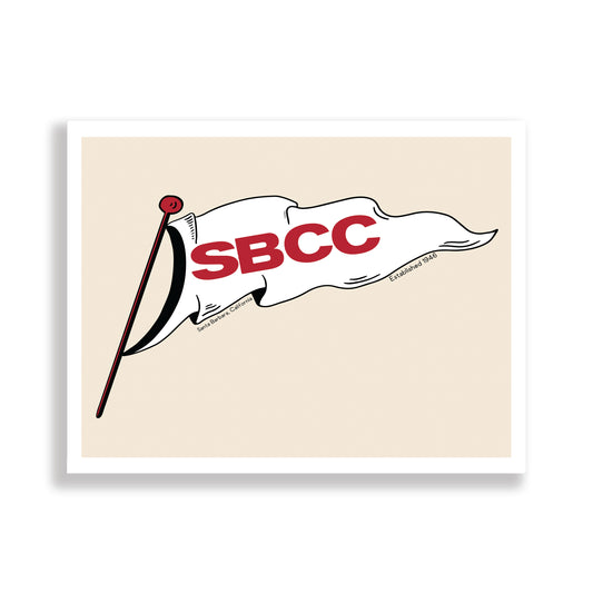 SBCC Flag Print