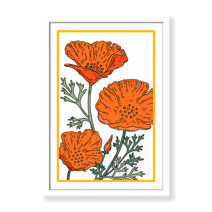 Summer Poppies Print