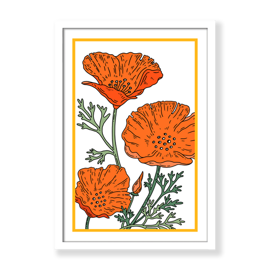 Summer Poppies Print