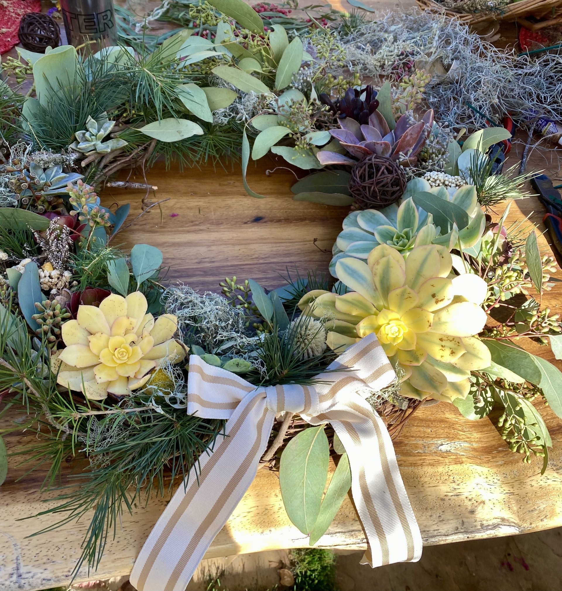 Workshop - Living Wreaths with Dawn O'Donnell - Saturday, March 23