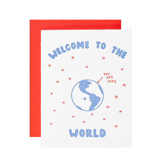 Welcome to the world Card