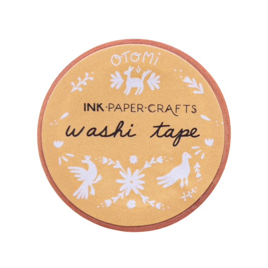 Mustard Otomi Washi Tape